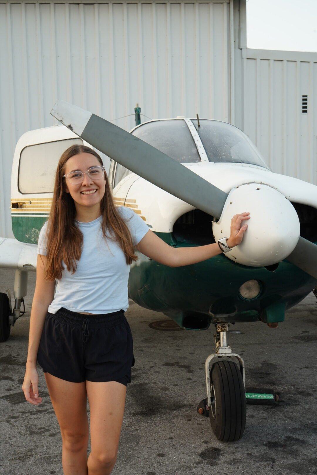 Cessna 172 used for Private Pilot training at KFXE